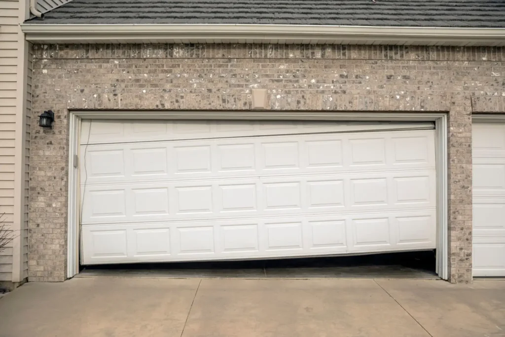 misaligned-garage-door