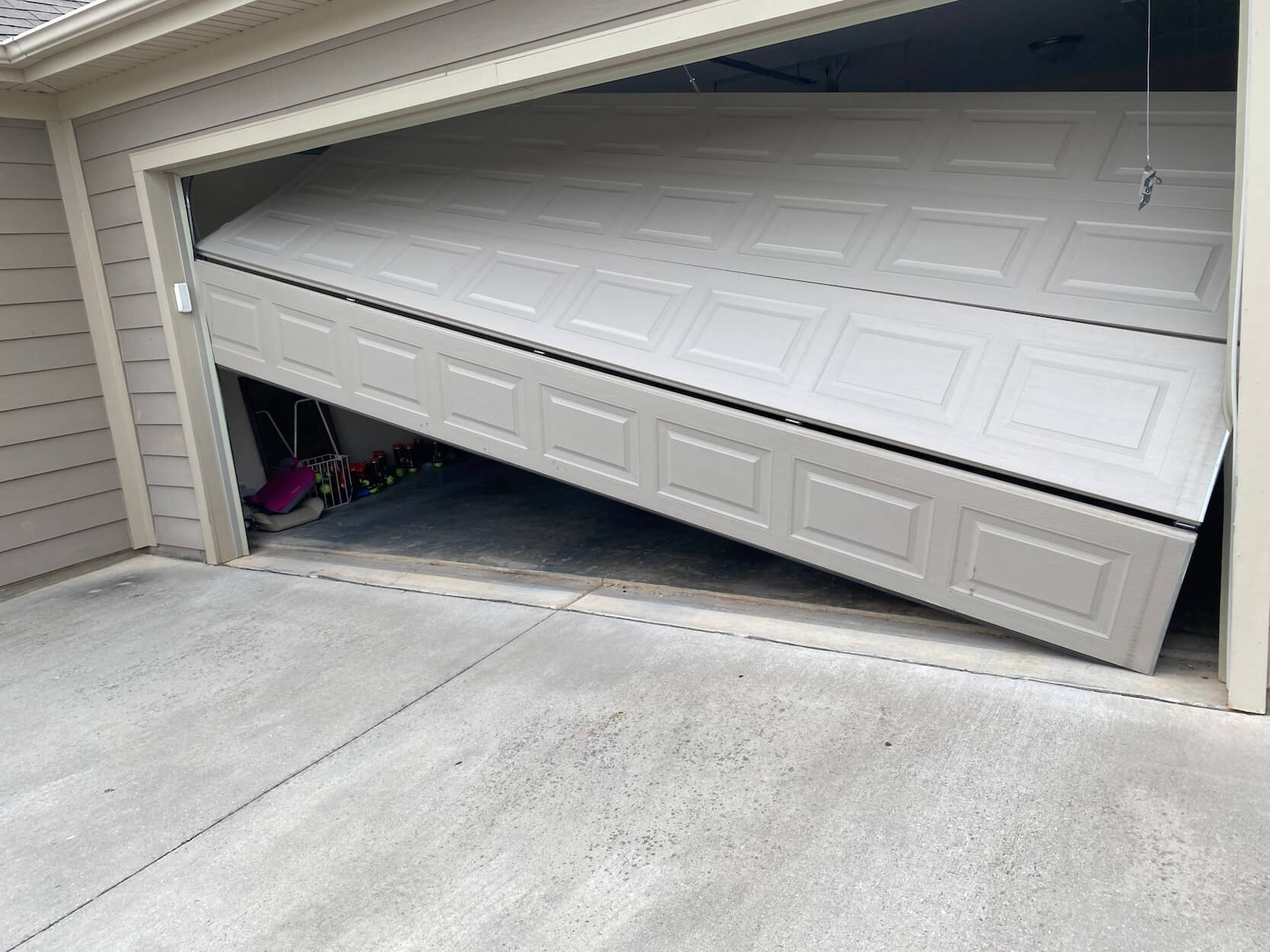 Garage Door Off Track